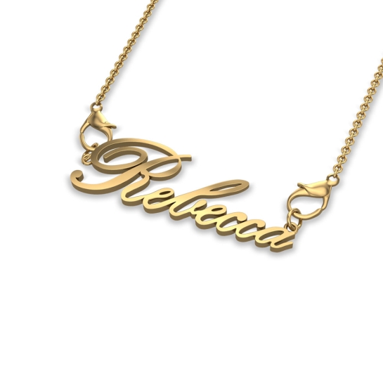 Rebecca Rose Gold Pendant