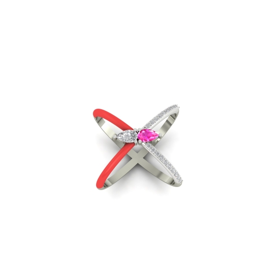 Aaradhya Gold and Diamond Ring