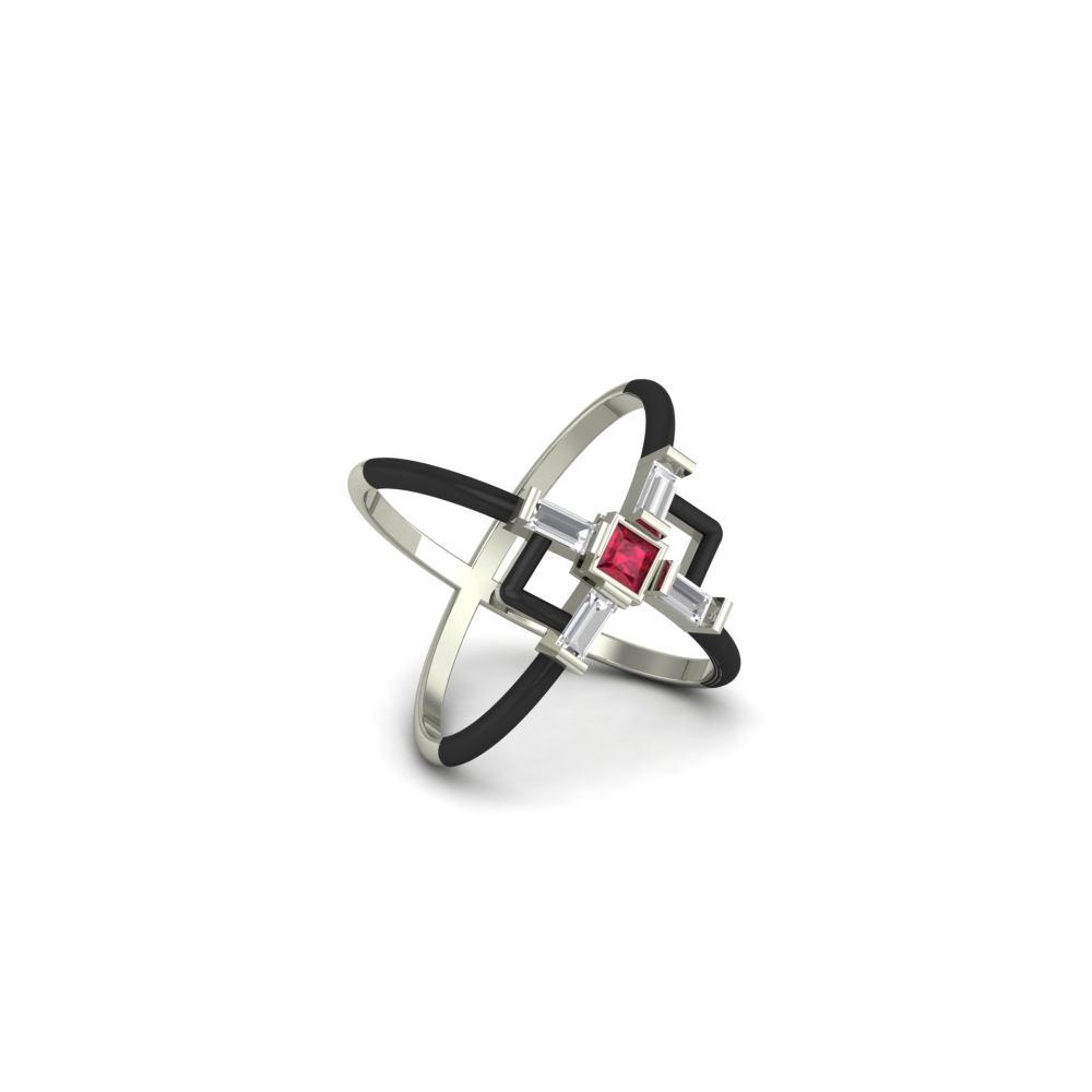 Aanya Gold and Diamond Ring