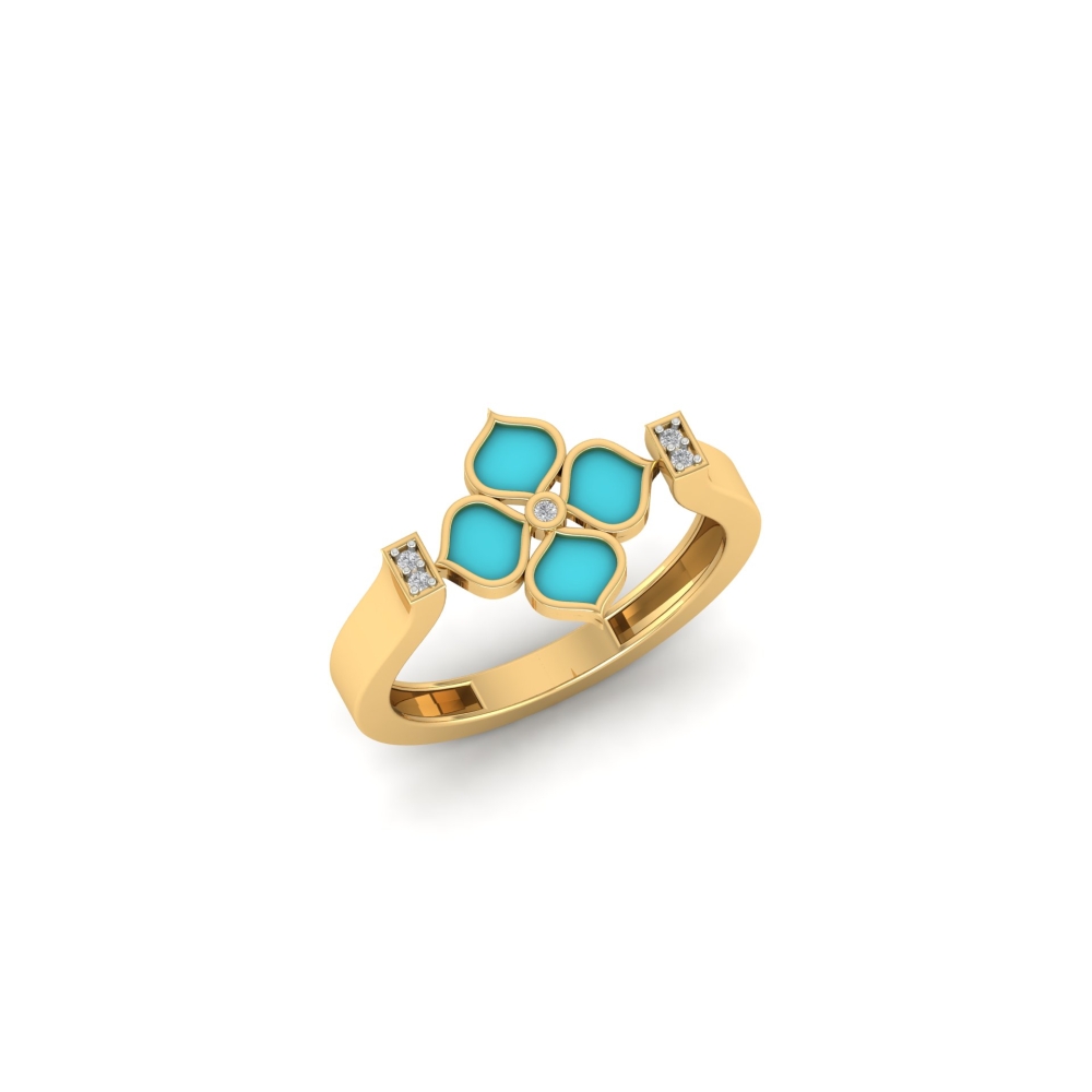 Aashna Gold and Diamond Ring