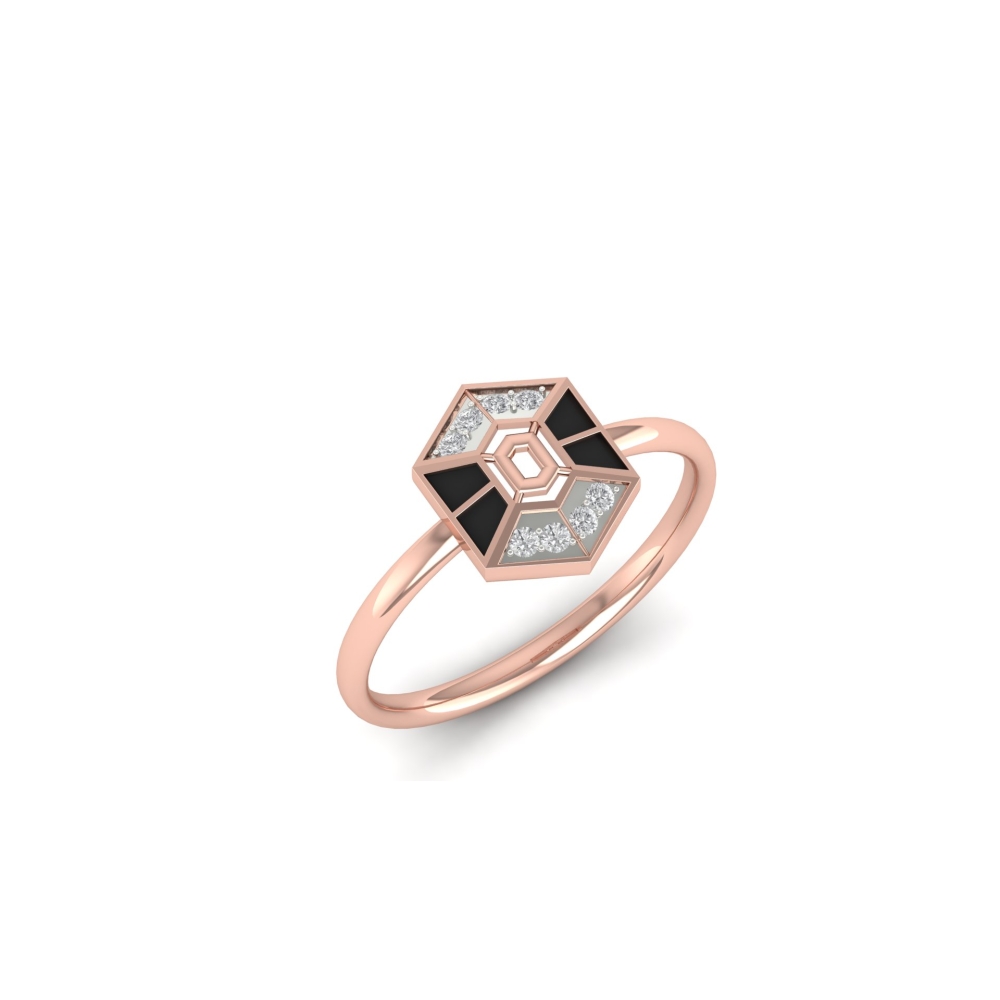 Aastha Gold and Diamond Ring