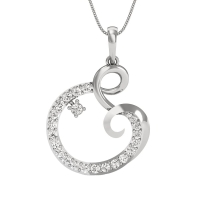 Addie Gold and Diamond Pendant Addie Gold and Diamond Pendant
