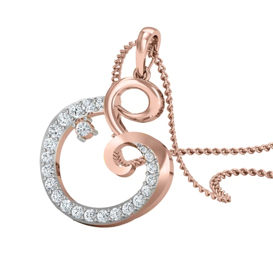Anita Gold and Diamond Pendant