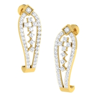 Anuka Yellow Gold Diamond Earrings Anuka Yellow Gold Diamond Earrings
